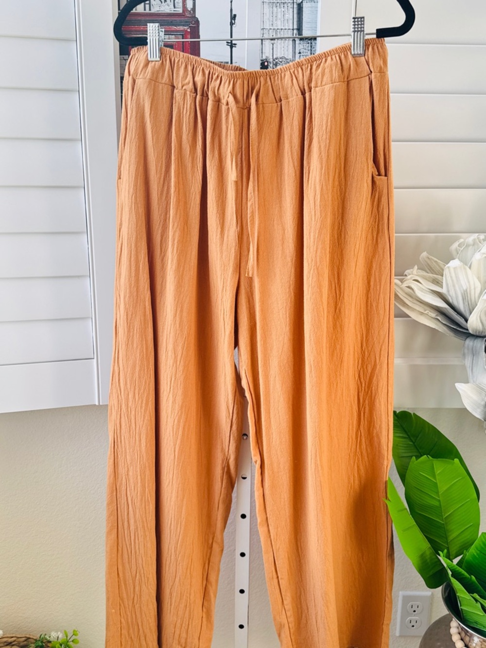 Boutique 9 Straight Leg Pants in Rust Orange